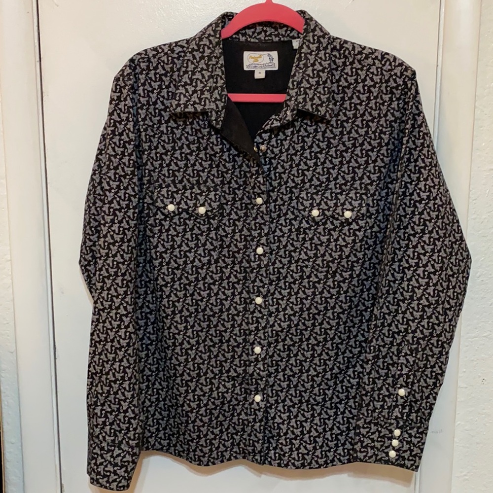 Panhandle slim western blouse